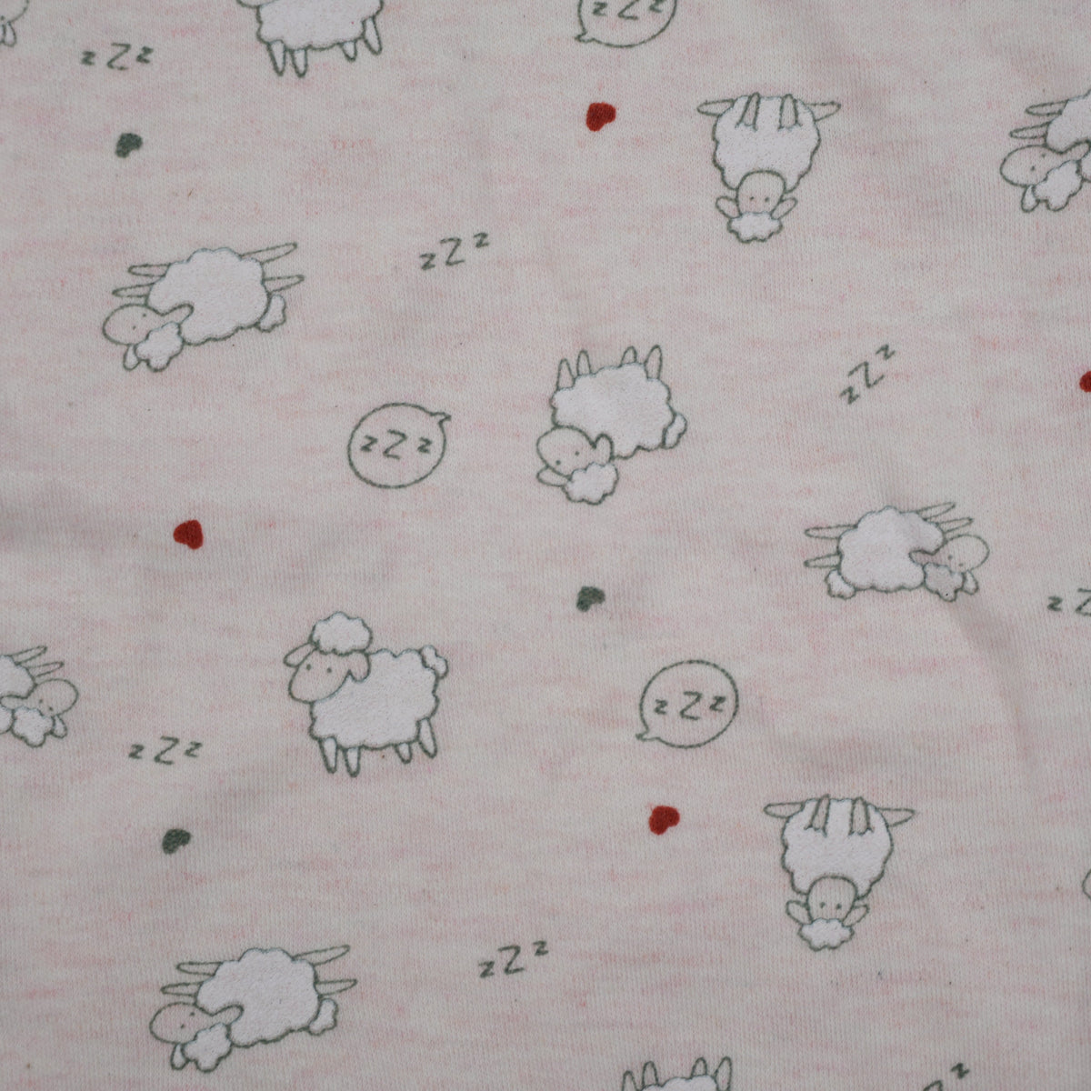 Pink Sheep Shorts Set