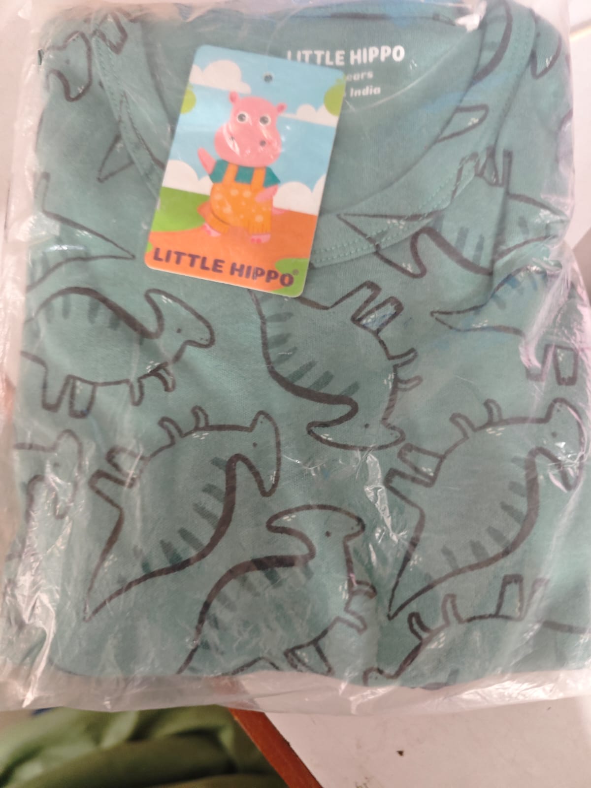 Dino Dk.Green Shorts Set