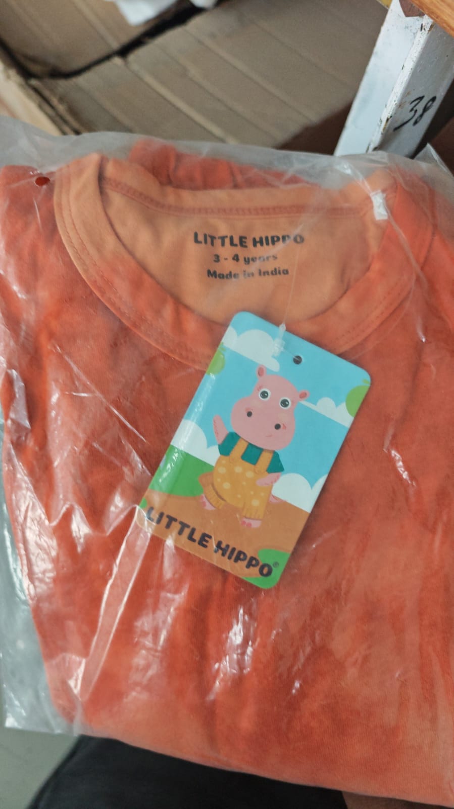 Orange Tie Dye