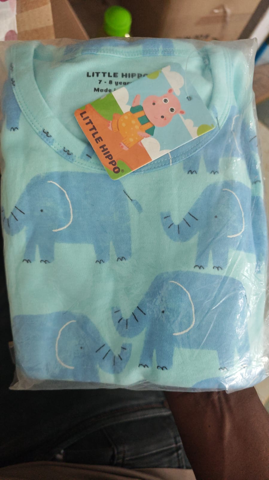 Blue Elephant Sleeveless