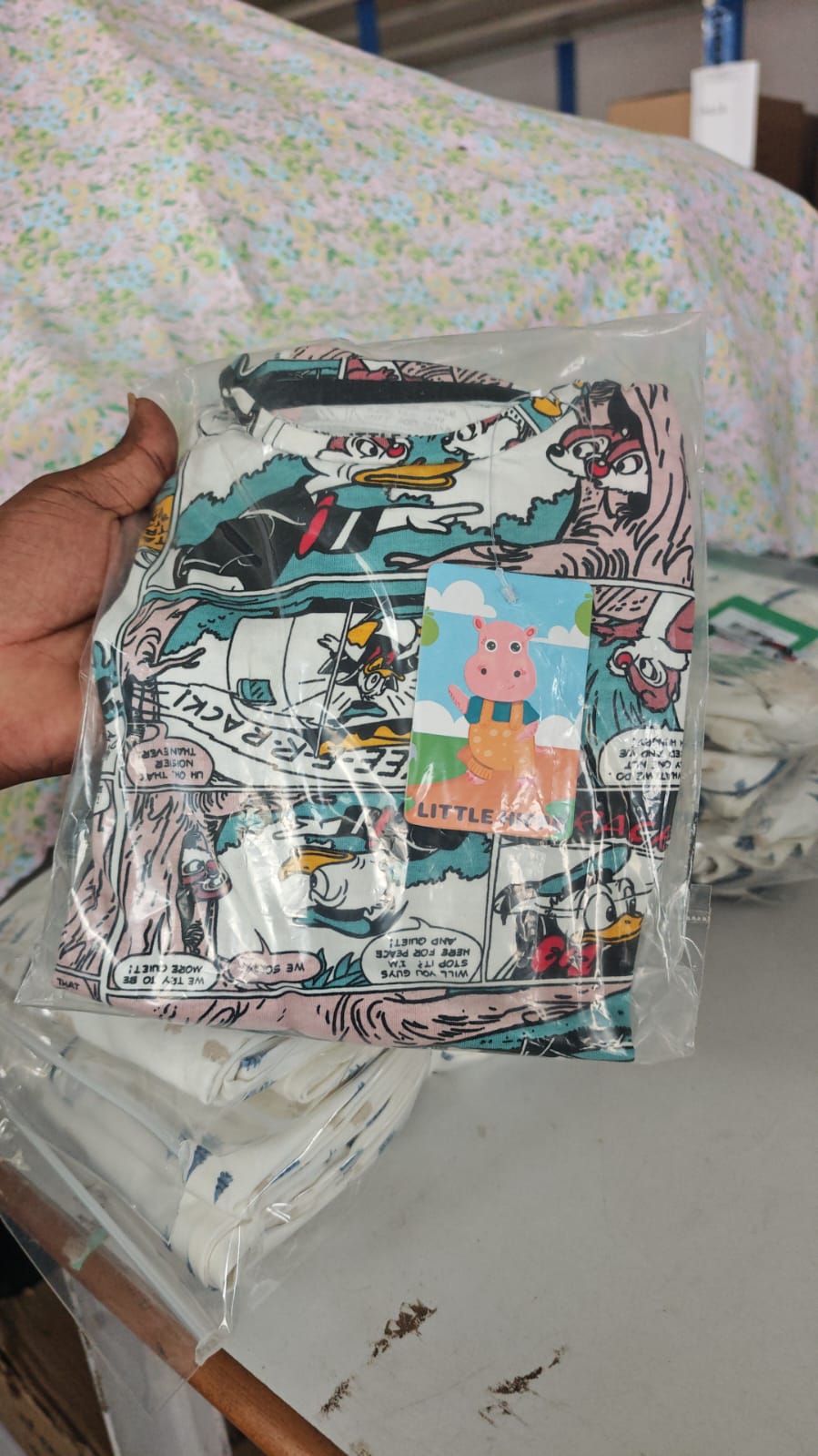 Comic Shorts Set