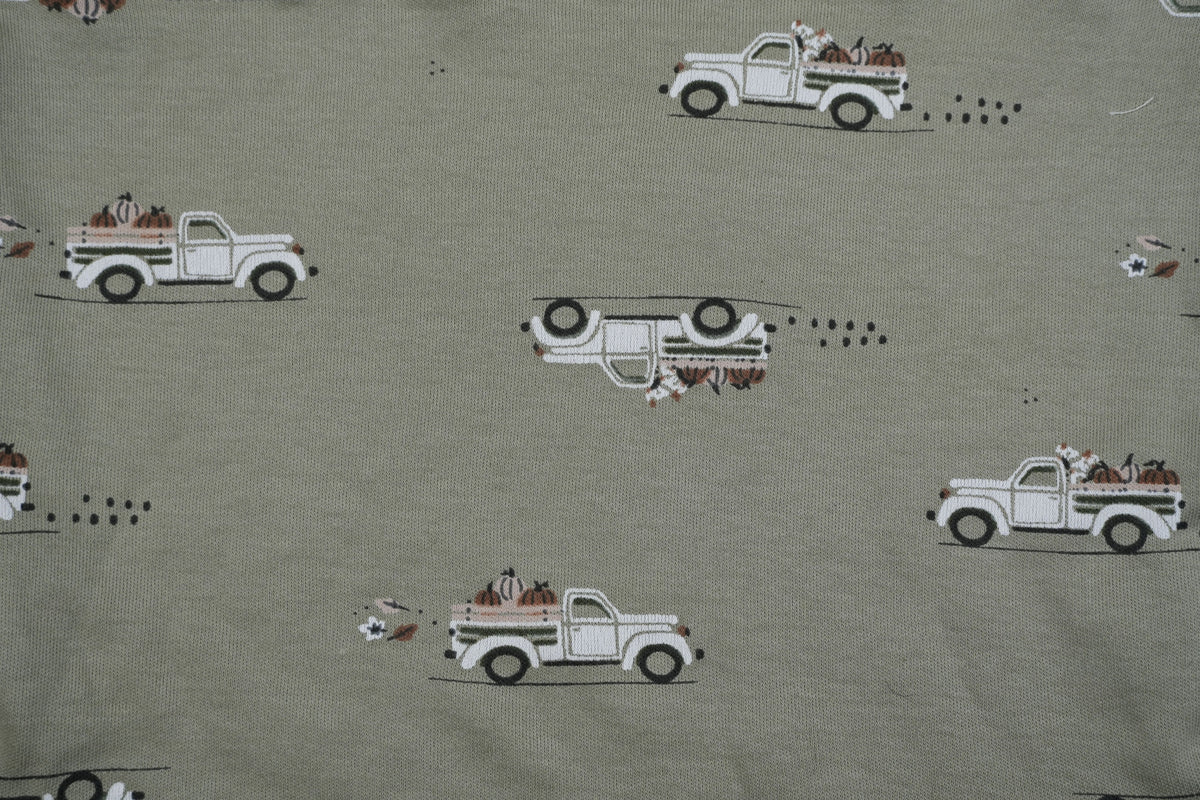 Vintage Car Shorts Set