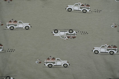 Vintage Car Shorts Set