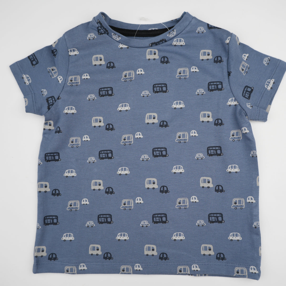 Navy Bus shorts set