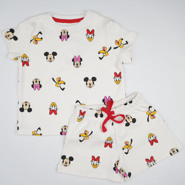MIckey Shorts Set