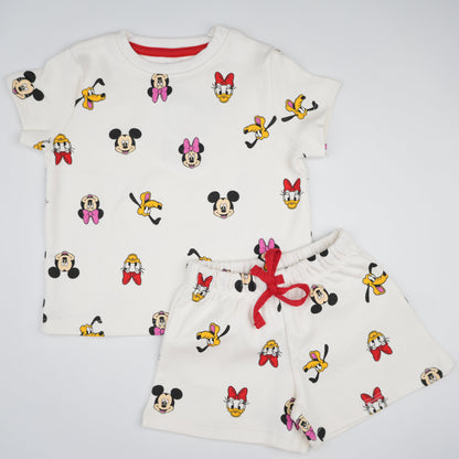 MIckey Shorts Set