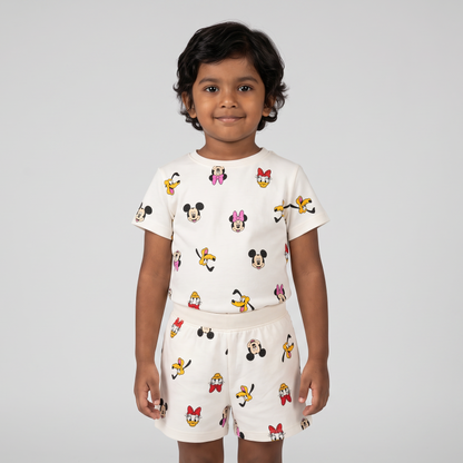 MIckey Shorts Set