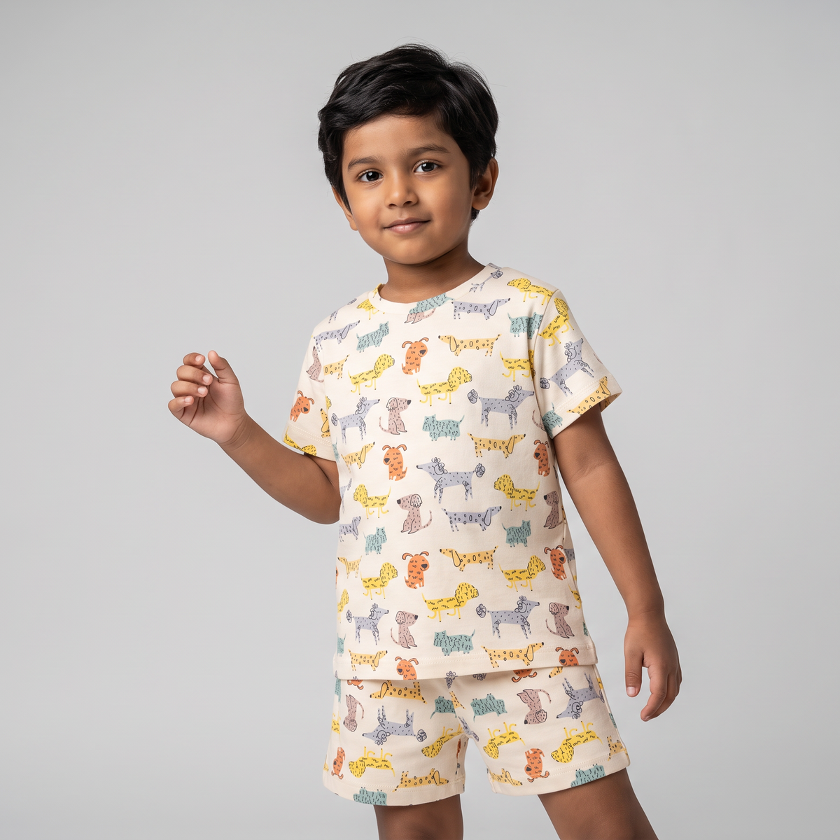 Dogs Shorts Set