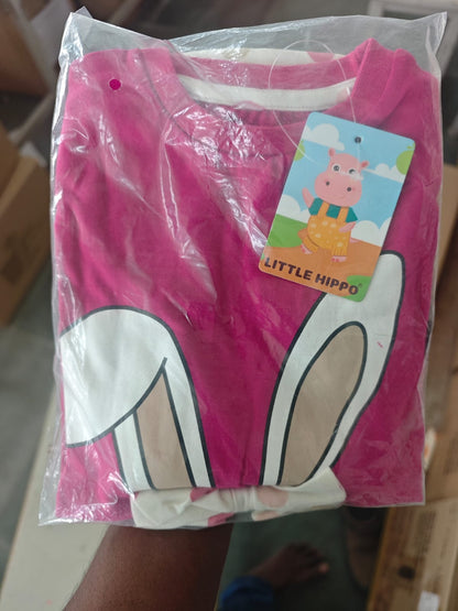 Rabbit Pink Polka Dot