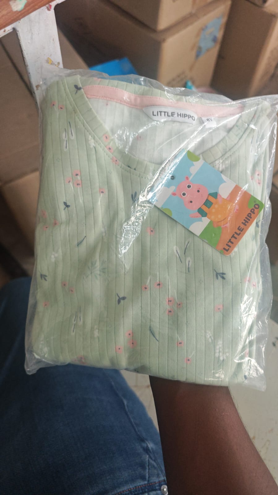 Flower Dorio Lt. Green