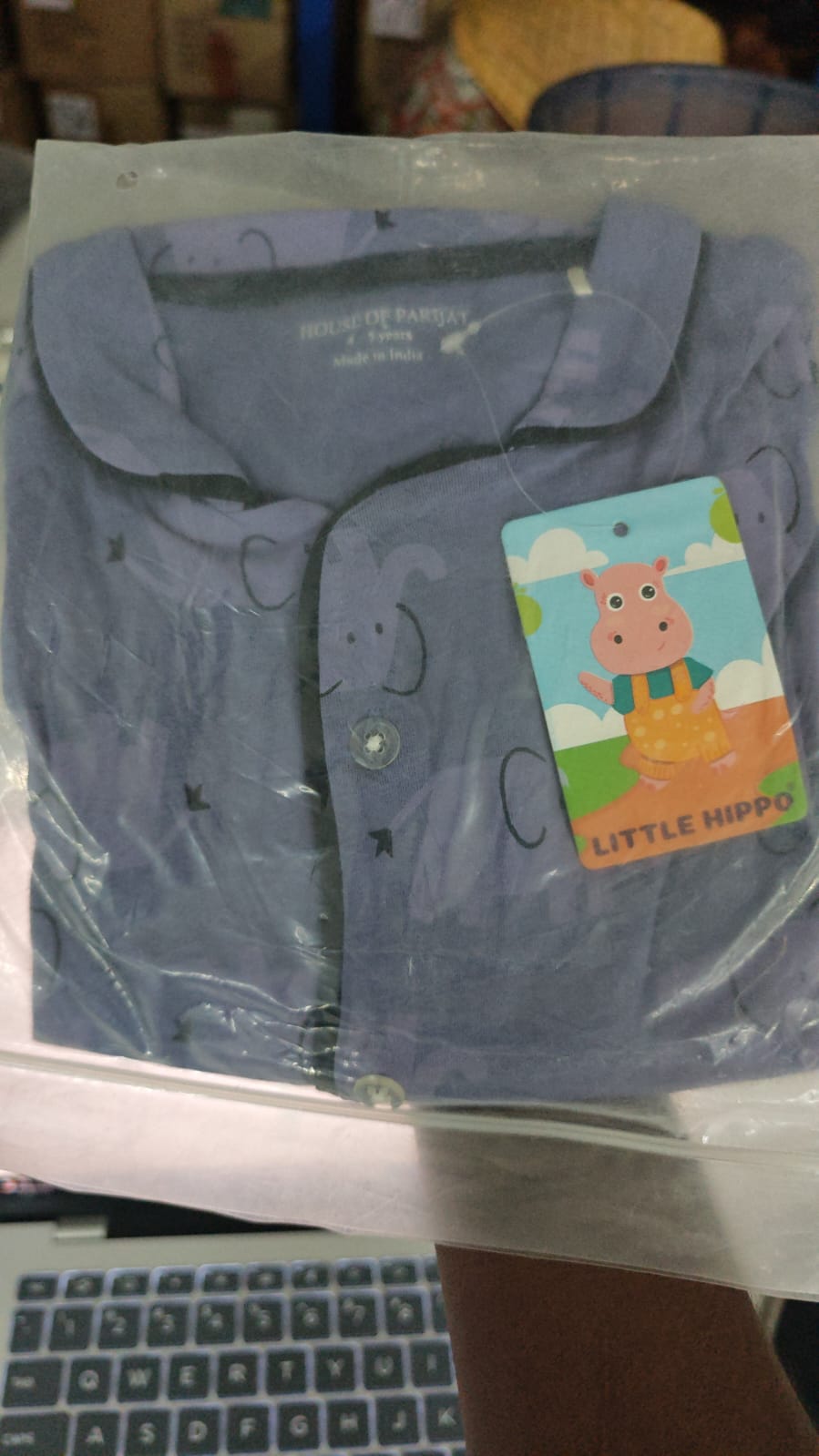 Elephant Purple Nightwear