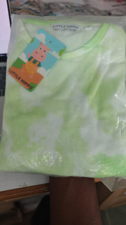 Tie Dye Green