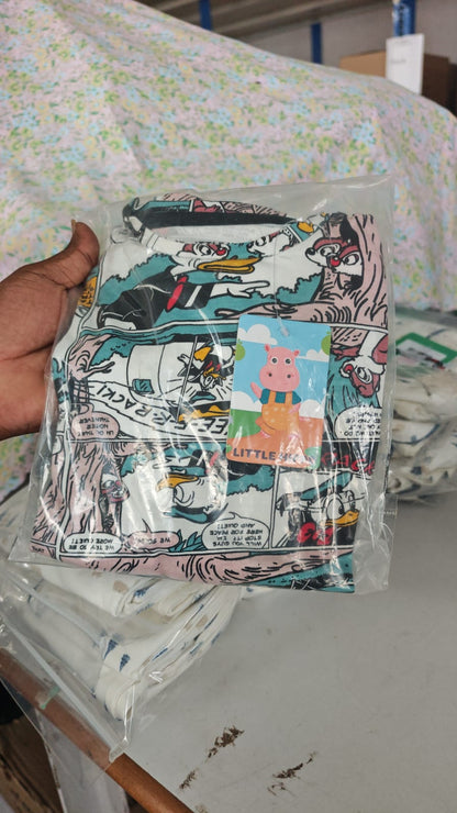 Comic Shorts Set