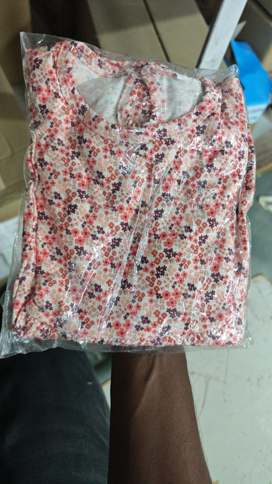 Red Flower Frock