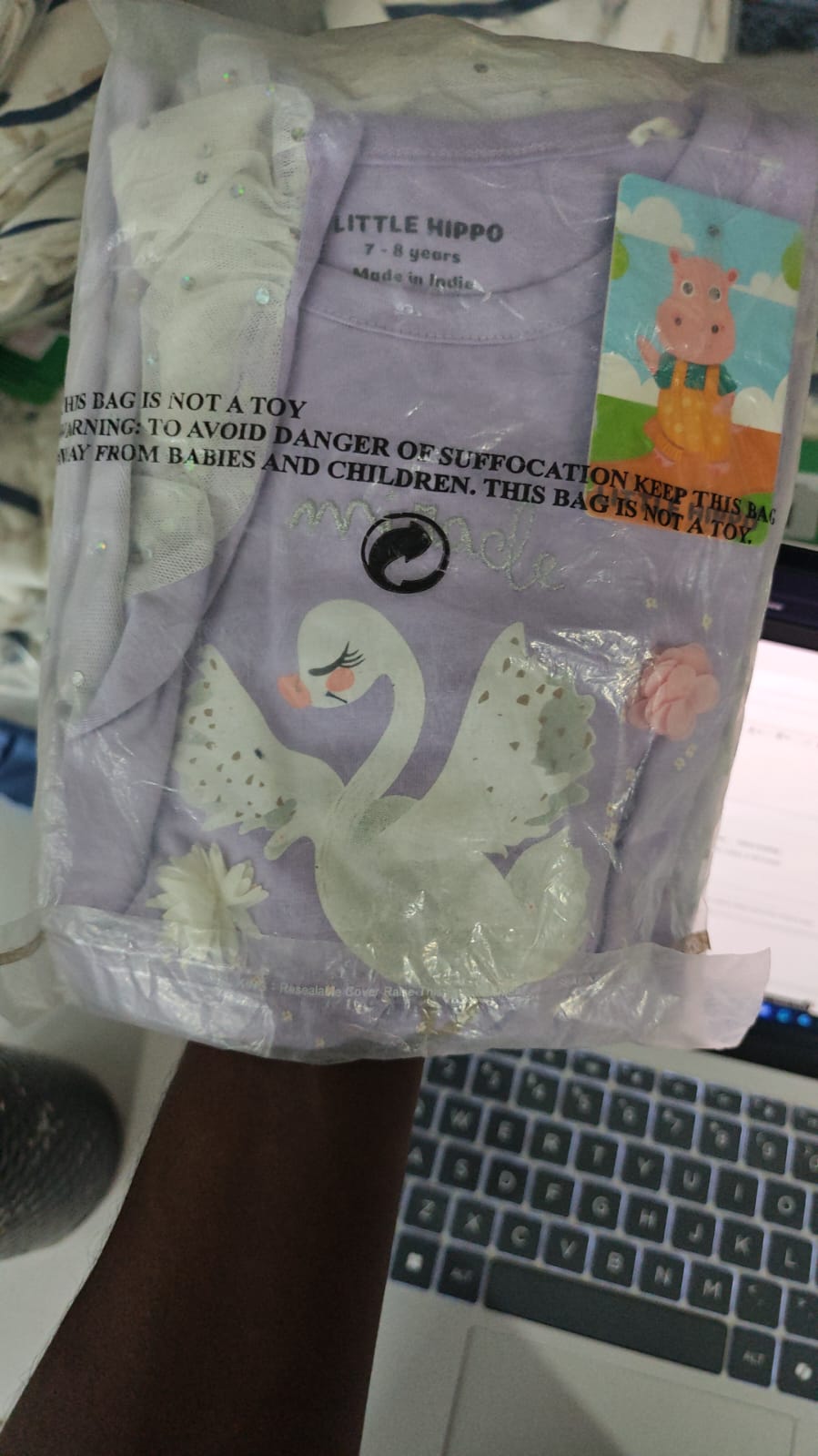 Swan frock