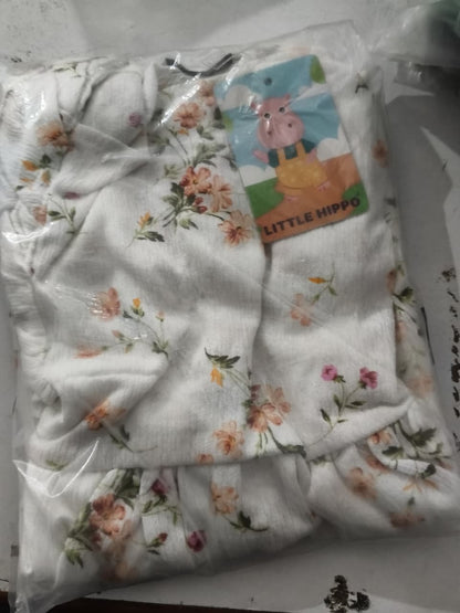 White Floral frock