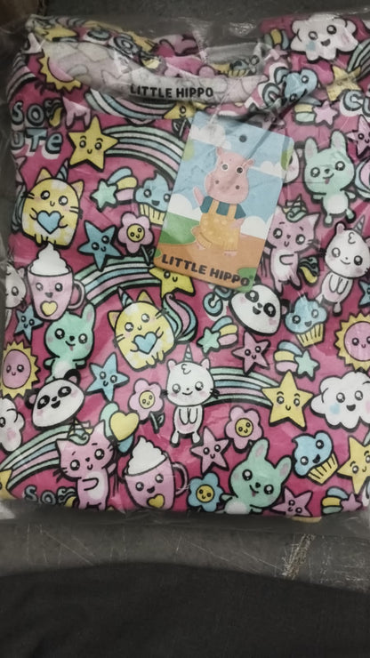 Cartoon Shorts Set